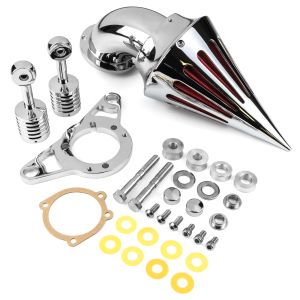 Spike Intake Air Cleaner Filter Kit for Harley Davidson Softail, Dyna, Touring, Rocker and More! (2001-2009)