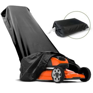 Lawn Mower Cover, Marine Grade 600D, Push Mower Cover, Outdoor Storage Lawn Mower Cover Waterproof Heavy Duty, UV Protection Universal Push Lawn Mower Covers for Outside