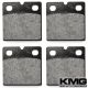 1985-1988 BMW K 75 C Front Non-Metallic Organic NAO Disc Brake Pads