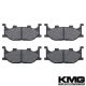 2009-2011 Yamaha FZ6R Front Non-Metallic Organic NAO Disc Brake Pads Set