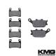 2003-2004 Honda CBR 600 RR Front + Rear Non-Metallic Organic NAO Brake Pads