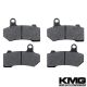 2008-2009 Harley VRSCAW V-Rod Front Non-Metallic Organic NAO Disc Brake Pads Set