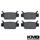 2005-2011 Honda TRX 500 Fourtrax Foreman Rubicon Front Non-Metallic Organic NAO Disc Brake Pads Set