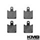 2007 Kawasaki Z1000 ABS ZR1000 Front Non-Metallic Organic NAO Disc Brake Pads Set