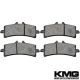 2007-2008 Ducati 1098 1098S Front Non-Metallic Organic NAO Disc Brake Pads