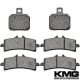 2011 Ducati 1198 SP 1198R Special Edition Front + Rear Non-Metallic Organic NAO Brake Pads