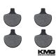 1984-1986 Harley Dyna FX FXE FXEF FXWG FXS Front Non-Metallic Organic NAO Disc Brake Pads Set
