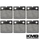 1983 Laverda RGS 1000 Front + Rear Non-Metallic Organic NAO Brake Pads