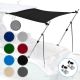 Universal T-Top Shade Extension Bimini Tops for Boats, Marine 900D, Includes Base Mounts, 114