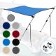 Universal T-Top Shade Extension Bimini Tops for Boats, Marine 900D, Includes Base Mounts, 114