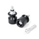 Kawasaki / Yamaha ZX6 ZXZX9 ZX10 ZX12 ZX14 Black Swingarm Spools Sliders