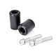 Honda CB1000R Black No Cut Frame Sliders (2008-2012)