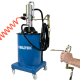 Biltek 5 Gal Air Operated Grease Pump with 360-degree Swivel Gun, 20ft Hose