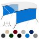 3 Bow Bimini Top Sidewalls, 900D Solid Canvas Side Blocks, 60