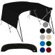 Universal 4-Bow Bimini Tops for Boats Cover Side Walls, 54-60