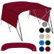 Universal 4-Bow Bimini Tops for Boats Cover Side Walls, 91-96