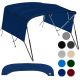 Universal 4-Bow Bimini Tops for Boats Cover Side Walls, 79-84