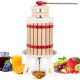 Biltek Fruit Press For Wine, Apple Cider Press, Heavy-Duty Build For Maximum Juice Extraction,  1.6-Gal (6-L)