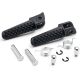 Black Front Foot Rest Pegs Footrests for Honda CBR 600RR / CBR 1000RR / CB1000R