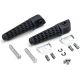 Black Rear Foot Rest Pegs for Kawasaki Ninja ZX-10R ZX12R ZX-9R ZX-6R ZX636 Z750