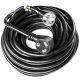 50ft RV Camper Power Extension Cord - NEMA TT-30P to TT-30R - 30 Amps, 125 Volts