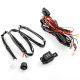 Wiring Harness Kit for LED Lights 200W 12V 40A Fuse Relay On/Off Switch Relay Universal Compatible with LED, HID, or Halogen Off-Road Light Bars, Work Lights, or Auxiliary Lights