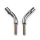 Chrome Mirror Stem Extenders for Harley-Davidson Models with Stock Round Stems