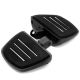 Krator Black Mini Board Floorboards Footpegs for Honda Cruiser Motorcycles