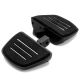 Krator Black Mini Board Floorboards Footpegs for Yamaha, Honda, Suzuki, Triumph