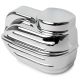 Krator Chrome Replacement Horn Cover for Harley Davidson Wolo Bad Boy Horns