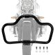 KRATOR Mustache Engine Guard, Motorcycle Crash Bar, Harley Davidson Sportster