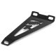 Suzuki GSXR 600/750/1000 Motorcycle Exhaust Hanger Logo Brackets Black (2000-2004)