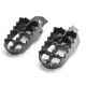 Kawasaki Motocross MX Gray Foot Pegs - KX125 / KX250 / KX500 / KDX200 / KDX250 (1988-2006)