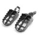 Honda Motocross MX Gray Foot Pegs - CR125R / CR250R / CRF250R / CRF450R / CRF250X / CRF450X (2002-2013)