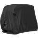 KNOX Waterproof Superior Black Golf Cart Cover Fits Most Two-Person Golf Carts