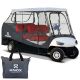 KNOX 4-Person Golf Cart Rain Cover, Gray, 79