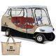 KNOX 4 Person Beige Golf Cart Rain Cover 80