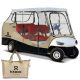 KNOX 4-Person Golf Cart Rain Cover, Beige, 79