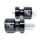 Black Honda CBR 600 954 1000 RR CBR Engraved Swingarm Spools Sliders