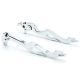 Suzuki Chrome Brake / Clutch Flame Hand Levers - GSXR 600 750 1000 TL1000S and More! (1996-2012)