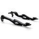 Suzuki Black Brake / Clutch Flame Hand Levers - GSXR 600 750 1000 TL1000S and More! (1996-2012)