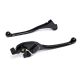 Honda Brake + Clutch Hand Lever Black OEM Style Set - CBR 600 F2 F3 F4 F4i 900RR and More! (1987-2012)