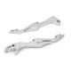 Honda Chrome Brake / Clutch Flame Hand Levers - Shadow CBR 600 F2-F4i 900RR and More! (1987-2013)