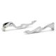 Kawasaki Ninja Chrome Brake / Clutch Flame Hand Levers - ZX6R ZX10R Z1000 and More! (2006-2012)