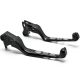 NEW Black Skull Motorcycle Hand Levers Front Hand Controls for Harley Davidson