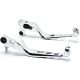 NEW Chrome Skull Motorcycle Hand Levers Front Hand Controls for Harley Davidson