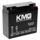 12V 18Ah Nut & Bolt Sealed Lead Acid KMG-18-12 Battery Replaces Yuasa NP18-12