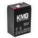 6V 5Ah F1 / F2 Terminals Sealed Lead Acid KMG-5-6 Battery Replaces Yuasa NP5-6