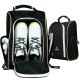 KNOX Unisex Golf Shoe Bag with Ventilation & Side Pockets for Socks, Tees, Keys