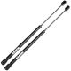 Krator 2pcs 4366 Replacement Hood Lift Supports, Gas Strut Prop Arms, Gas Spring Shocks, Lid Support, Lid Stay, Force Output 329N - 4366, SG314037, 4366, 8196176, 014282, 8049XS, AT146294, AT146294